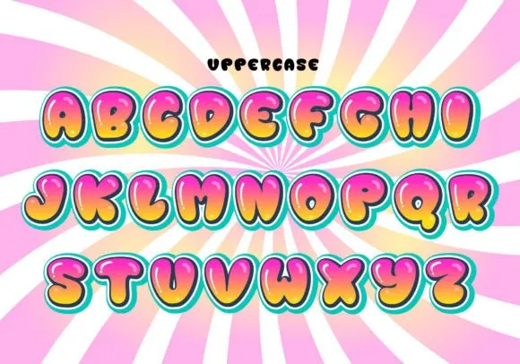 1-Bubble-Font Free Bubble Font Download