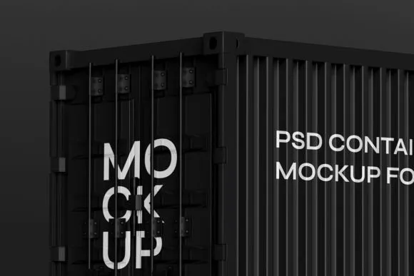 1-Container-Mockup-Branding Free Container Mockup Branding