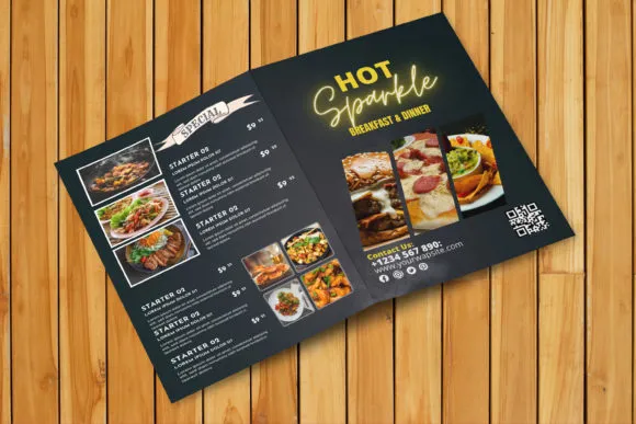 1-Restaurant-Brochure-Templates Restaurant Brochure Design Templates