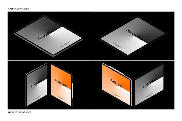 1-iPad-Mockup-Set Free iPad Mockup Set Download
