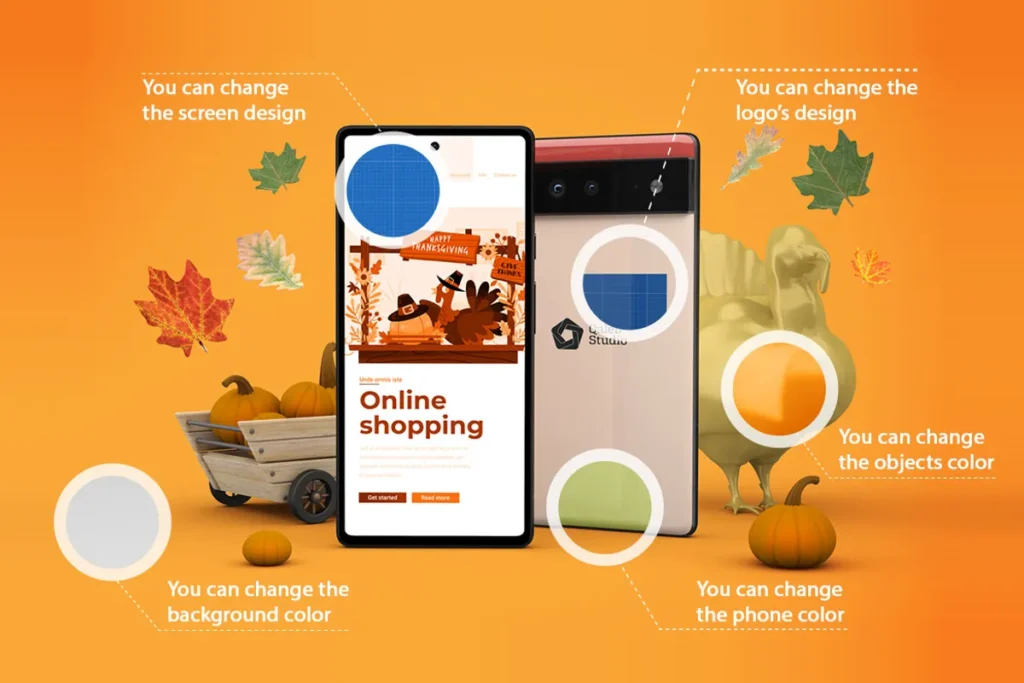 1Thanksgiving-Pixel-6-Mockup-1024x683 Free Thanksgiving Pixel 6 Mockup