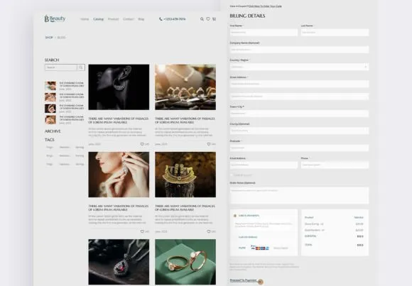 2-Shopify-Jewelry-E-commerce-Website Free Shopify Jewelry Website