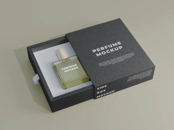 4-Premium-Perfume-Mockup Best Premium Perfume Mockup