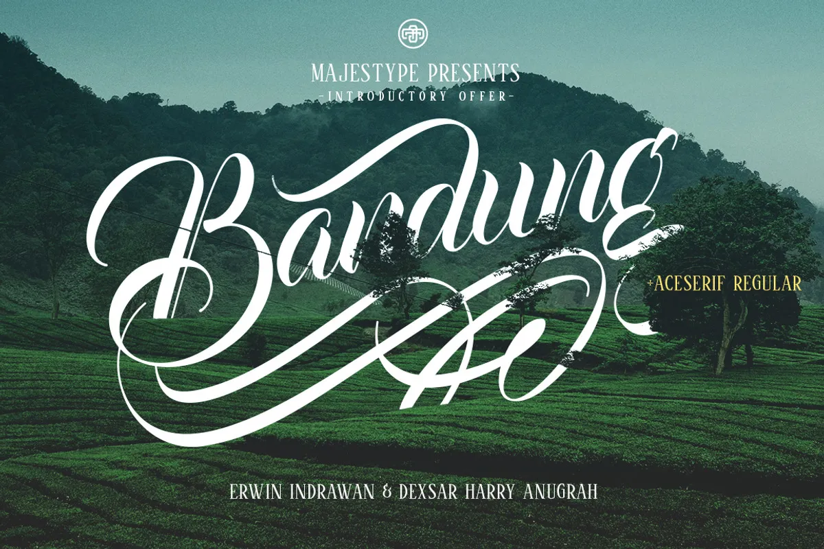 Bandung Aceserif Script Fonts