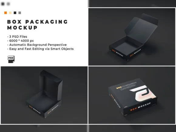 Box Packaging Mockup