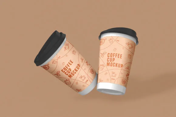Coffee Bag Packaging Mockup