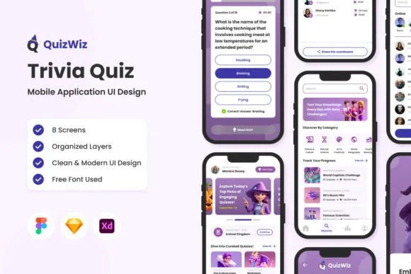 QuizWiz Trivia Quiz Mobile