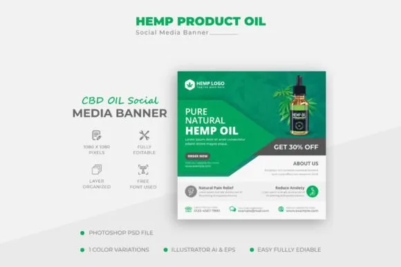 1-Cannabis-Social-Media-Templates Cannabis Social Media Advertisement