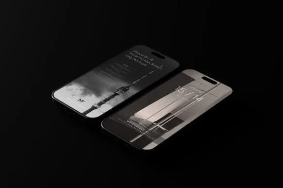 1-IPhone-Screen-Mockups-PSD IPhone Screen Mockups PSD