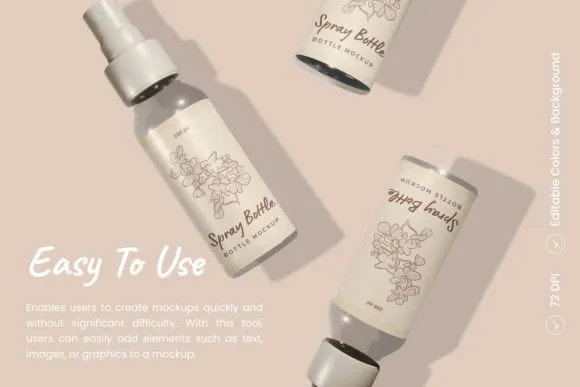 1-Spray-Bottle-Mockup Spray PSD Bottle Mockup