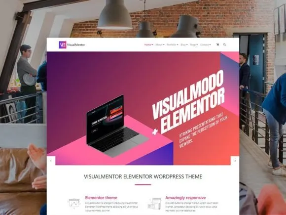1-VisualMentor-Elementor-Theme VisualMentor Elementor Theme Download