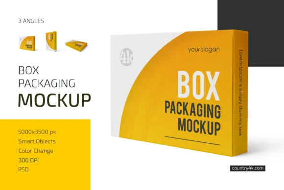 Box Packaging Mockup