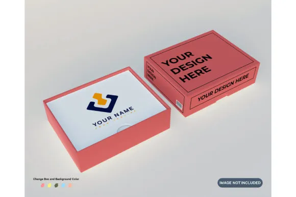 Cardboard Box Mockup PS