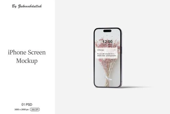 IPhone Screen Mockup