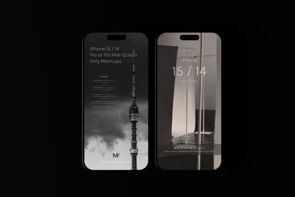 IPhone Screen Mockups PSD