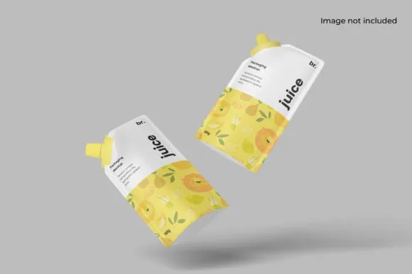 Pouch Packaging Mockup