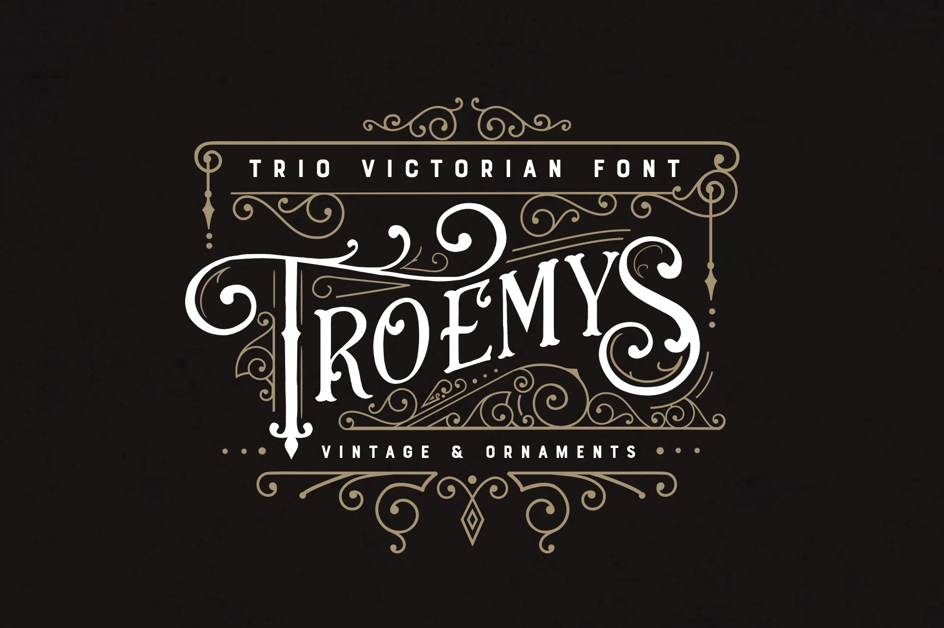 Troemys Trio Font