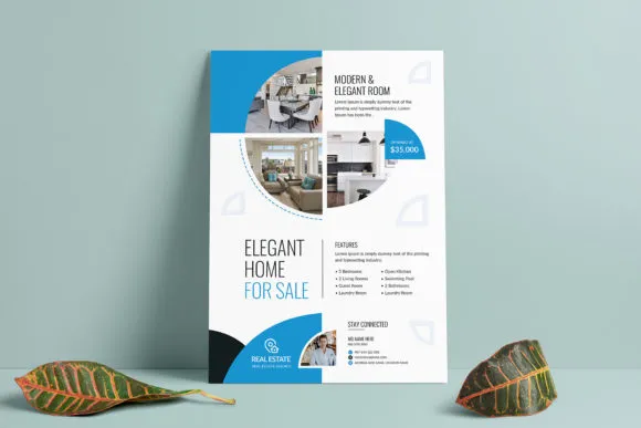 1-Real-Estate-Flyer-Templates Design For Real Estate Templates