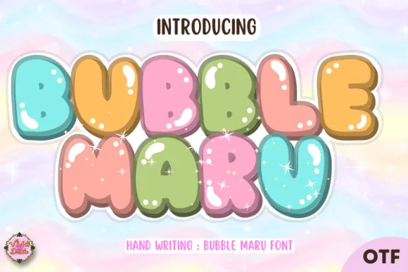 Bubble Maru Font Design
