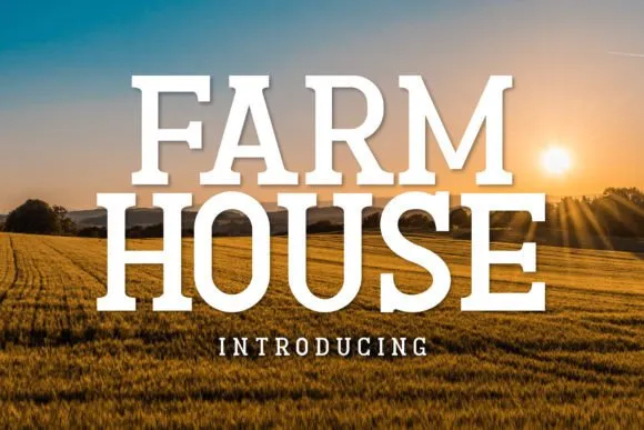 Farmhouse Font